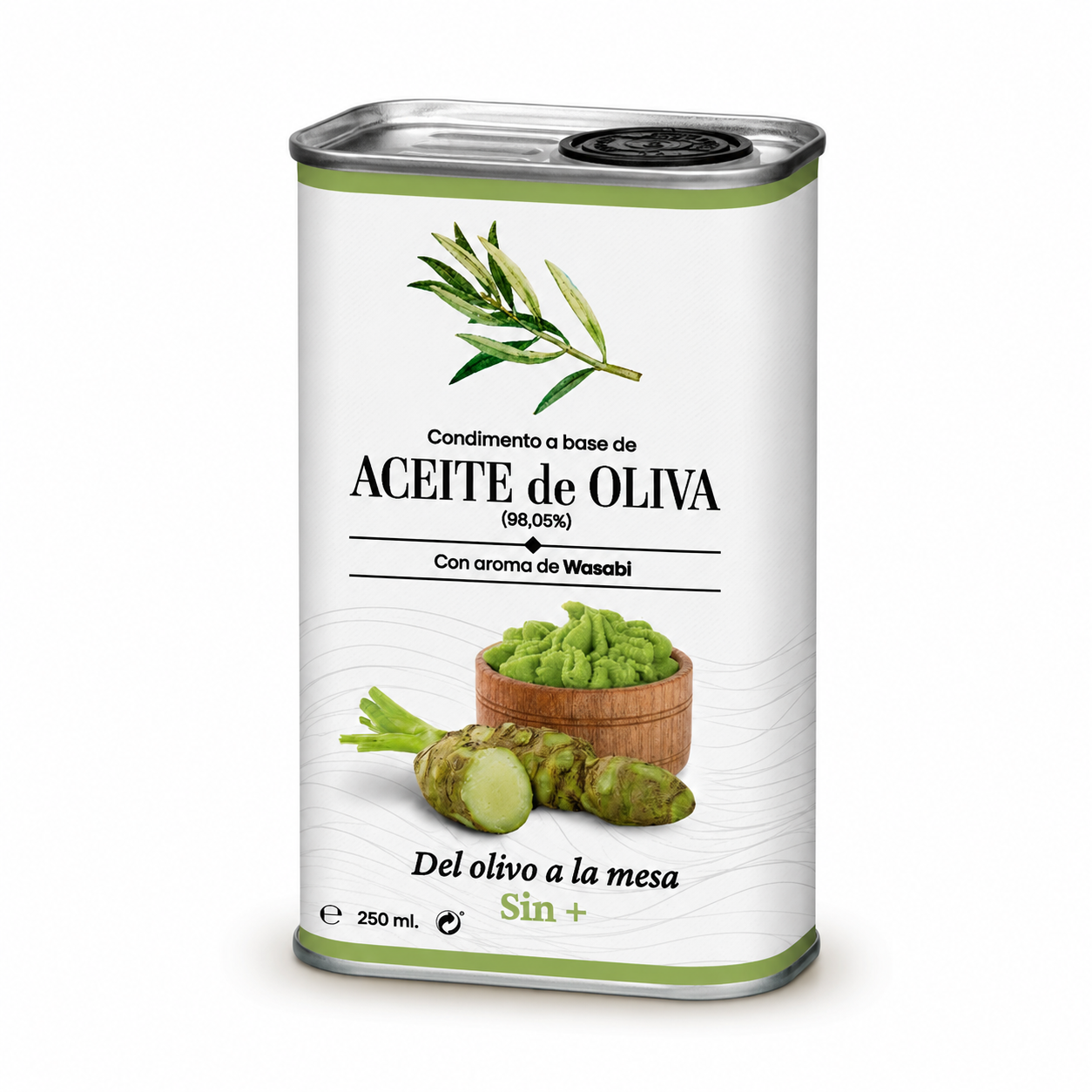 Lata AOVE Wasabi | 250 ml